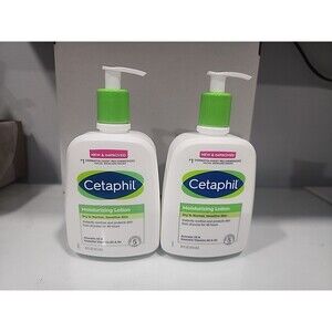 Cetaphil Hydrating Moisturizing  for All Skin Types, Sensitive Skin, 16 oz 2pcs